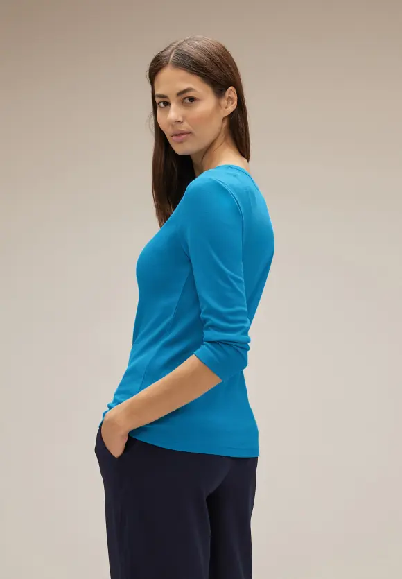 Street One Basic Shirt mit 3/4 Arm