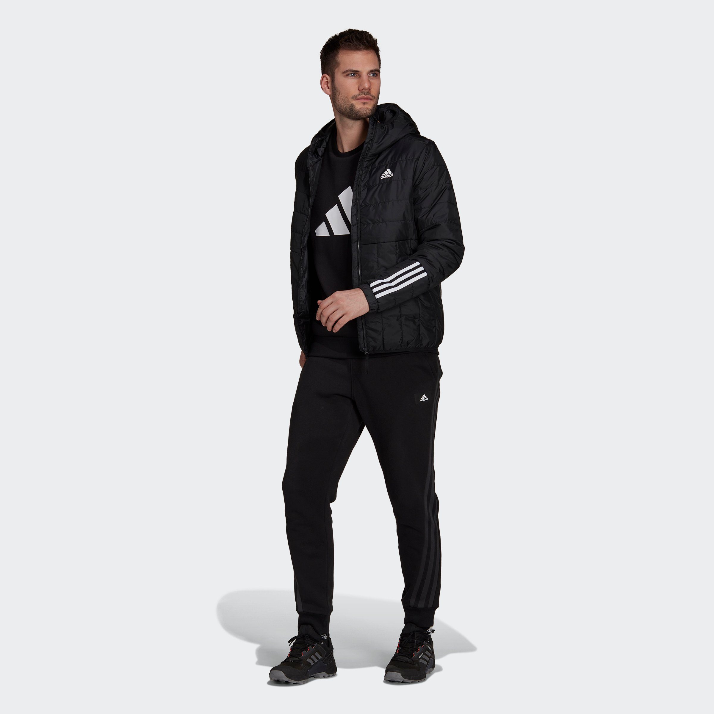 adidas Sportswear Outdoorjacke ITAVIC 3STREIFEN LIGHT HOODED