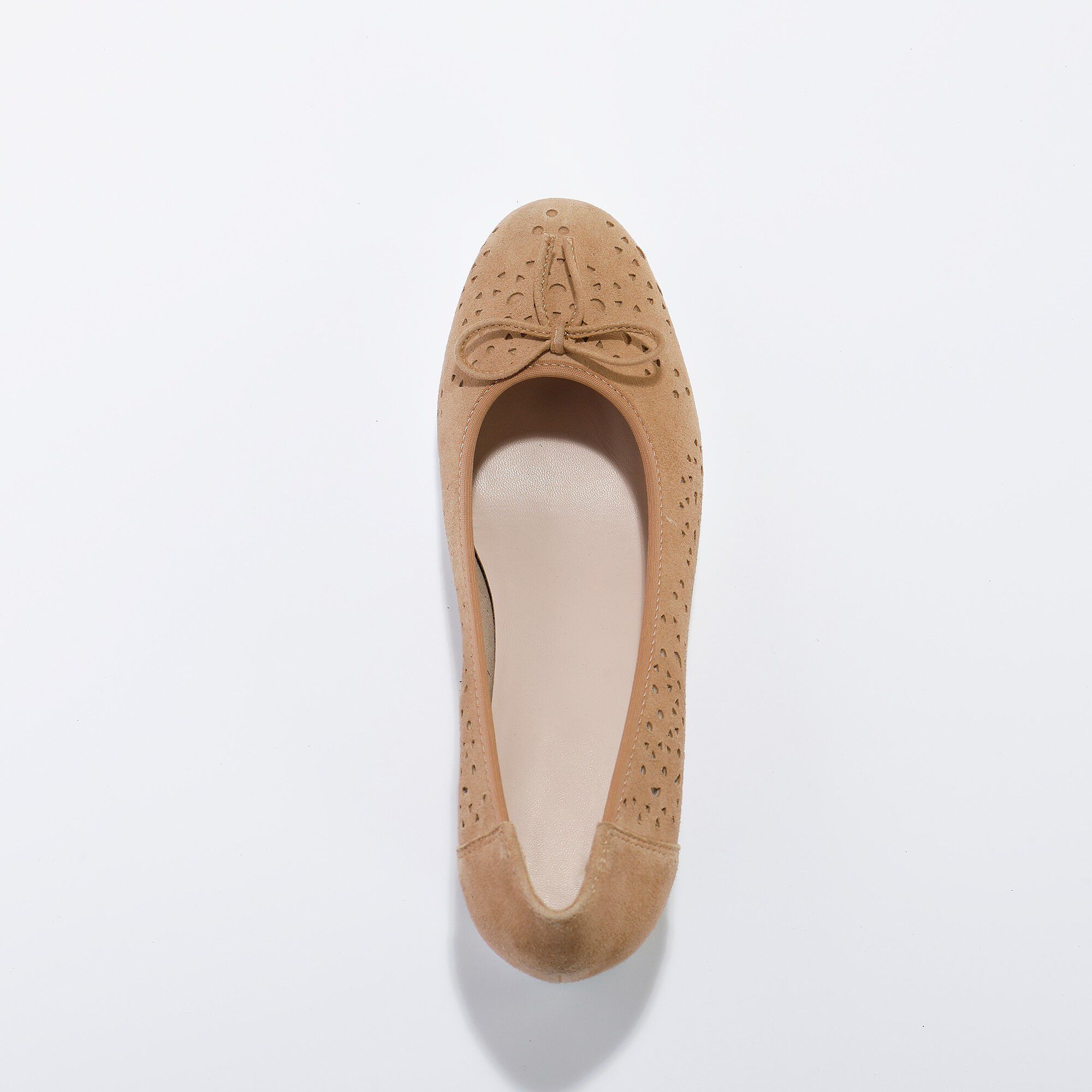 Ballerines cuir ajouré