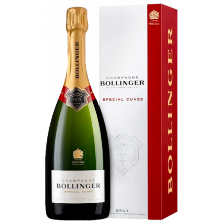 CHAMPAGNE BOLLINGER - SPECIAL CUVÉE - EN COFFRET