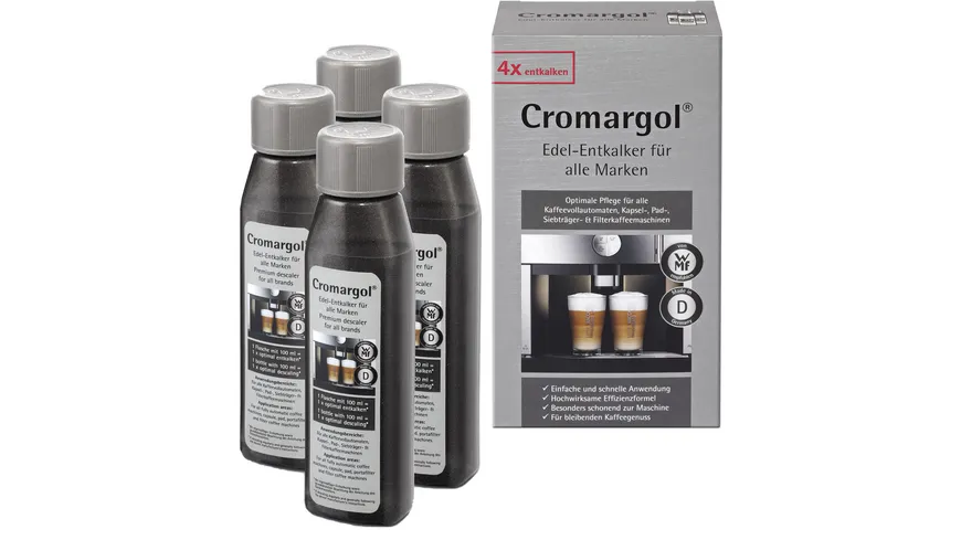 WMF Cromargol Entkalker 4x100 ml 500 ml