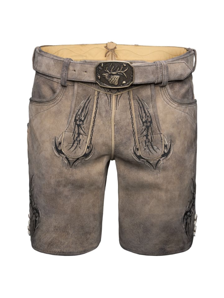 Spieth & Wensky Lederhose Fulvier in braun günstig kaufen