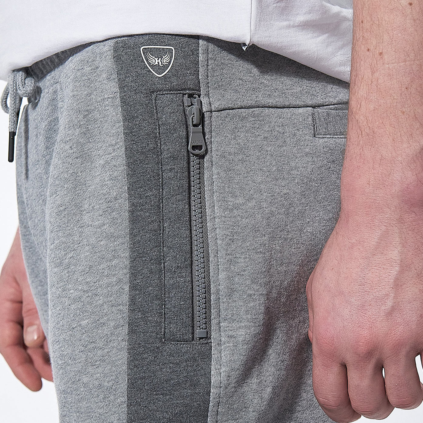 NEGUI  Short jogging gris Homme