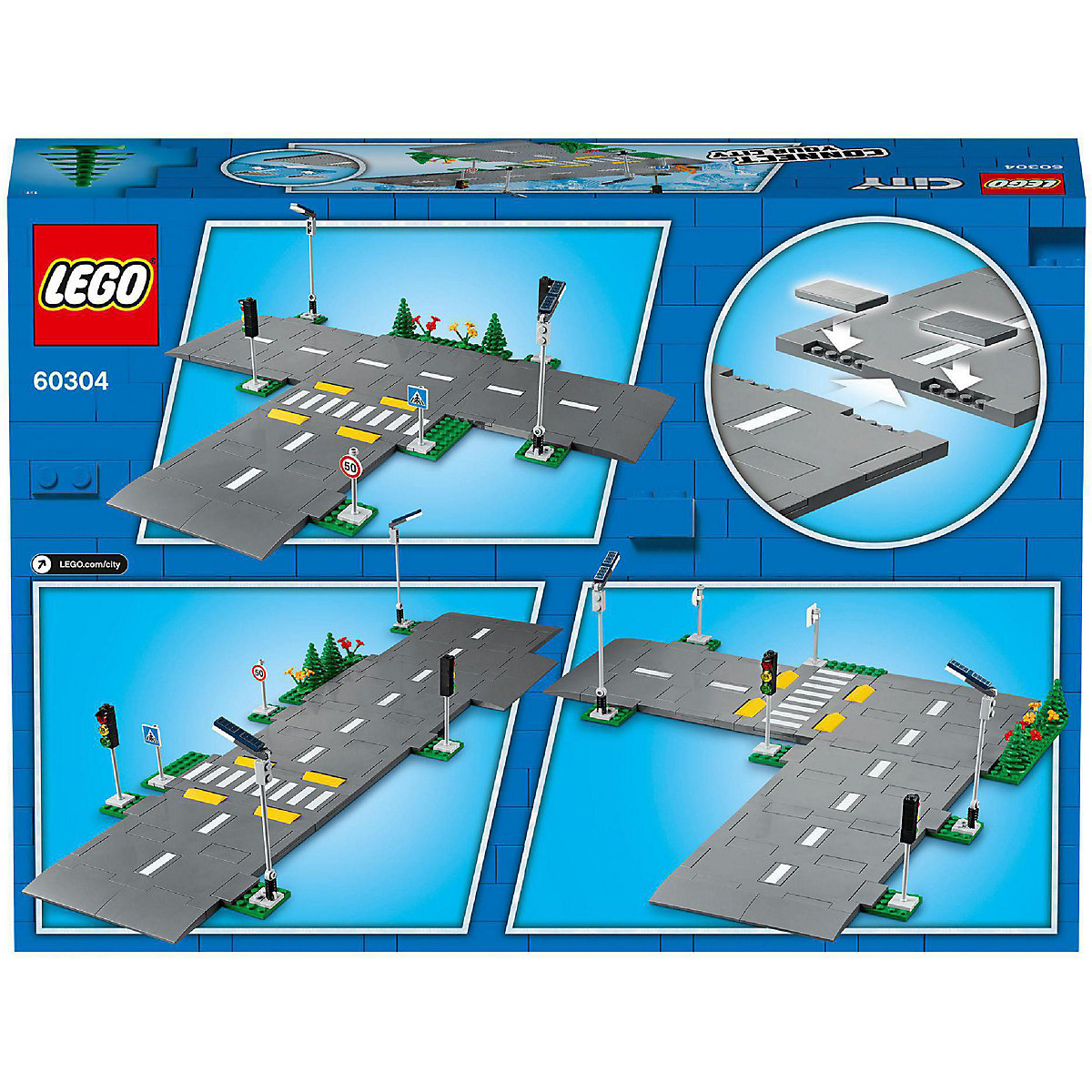 LEGO® City 60304 Straßenkreuzung mit Ampeln