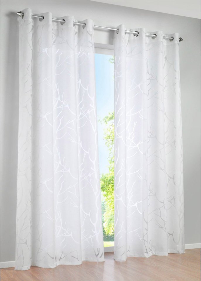 Ausbrenner Gardine (1er Pack)
