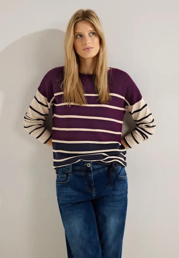 CECIL Multicolor Streifenpullover