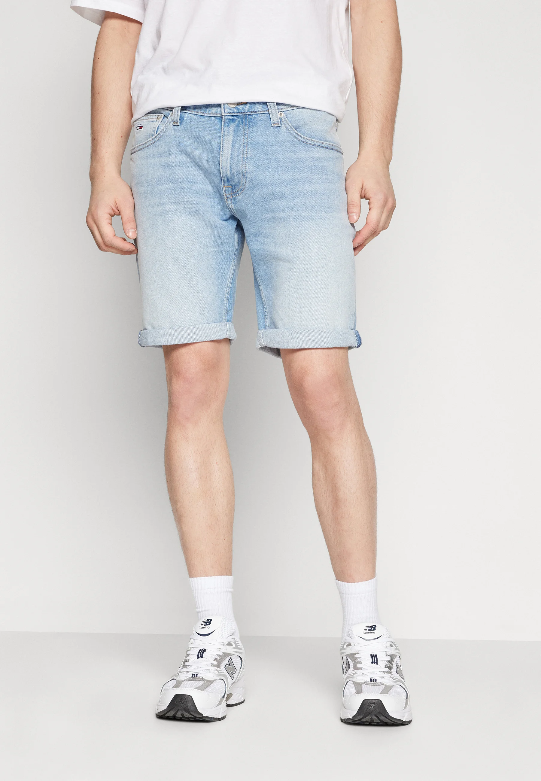 Tommy Jeans SCANTON - Pantalones cortos vaqueros