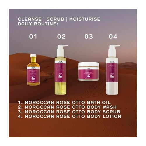 REN Marockansk ros Otto badolja 110 ml