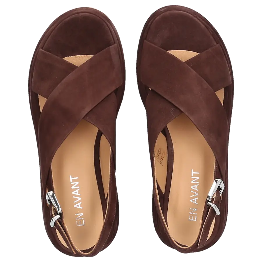 EN AVANT - Sandalen 2801 Kalbsleder - braun