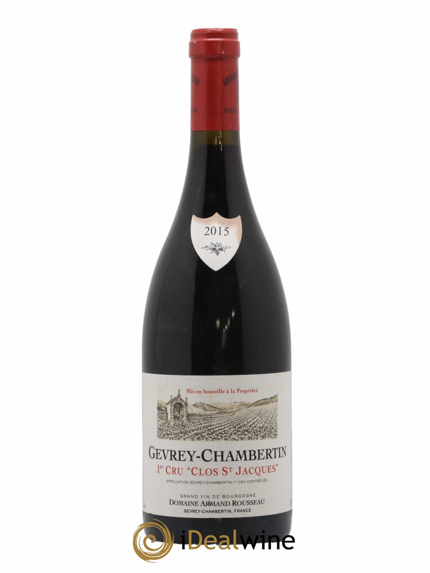 Gevrey-Chambertin 1er Cru Clos Saint-Jacques Armand Rousseau (Domaine)  2015 - Lot de 1 Bouteille