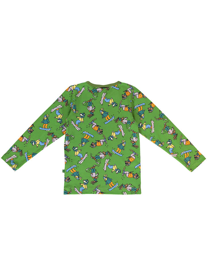 Småfolk Longsleeve in Grün günstig kaufen