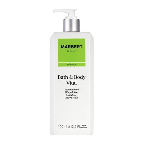 Loción corporal revitalizante Vital de Marbert Body Care para baño y cuerpo, 400 ml