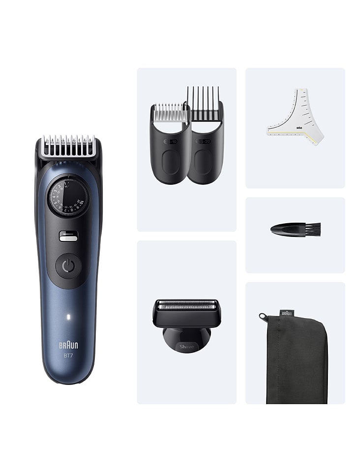 Braun Barttrimmer ''Series 7'' in Dunkelblau günstig kaufen onesize