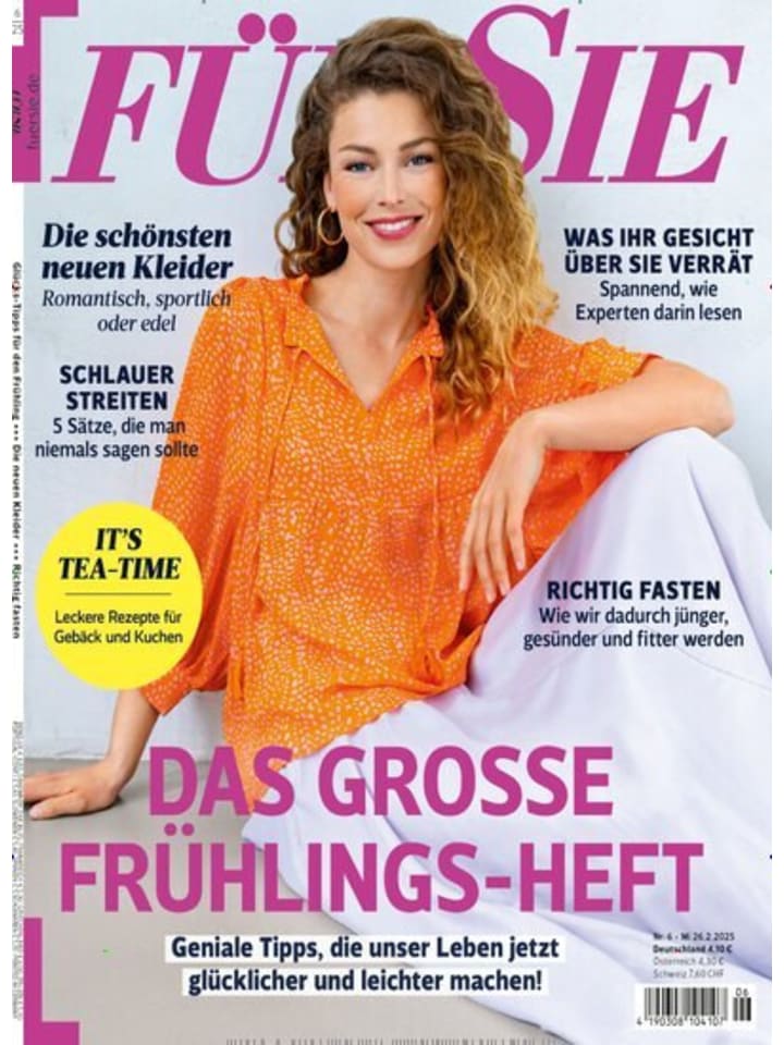 Hubert Burda Media 24 x FÜR SIE Zeitschrift (Gutschein für Jahres Abo) günstig kaufen onesize