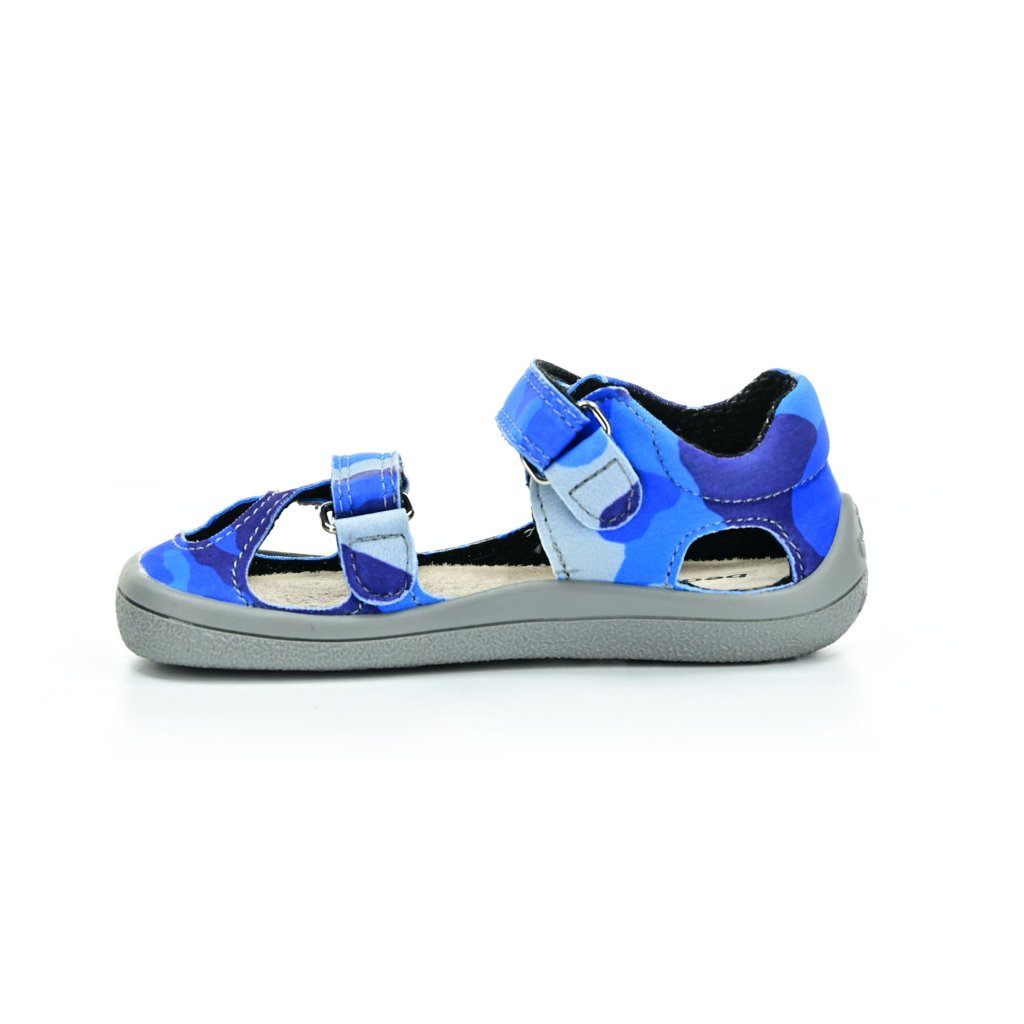 Beda Blue Military Barfußsandalen (BF 170050/SD/W/NP)