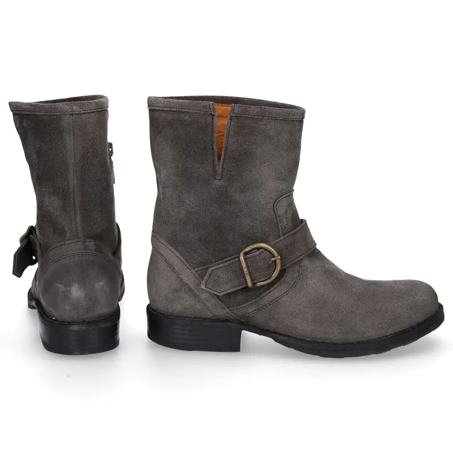 Fiorentini + Baker - Stiefel ELI-17 Veloursleder - grau