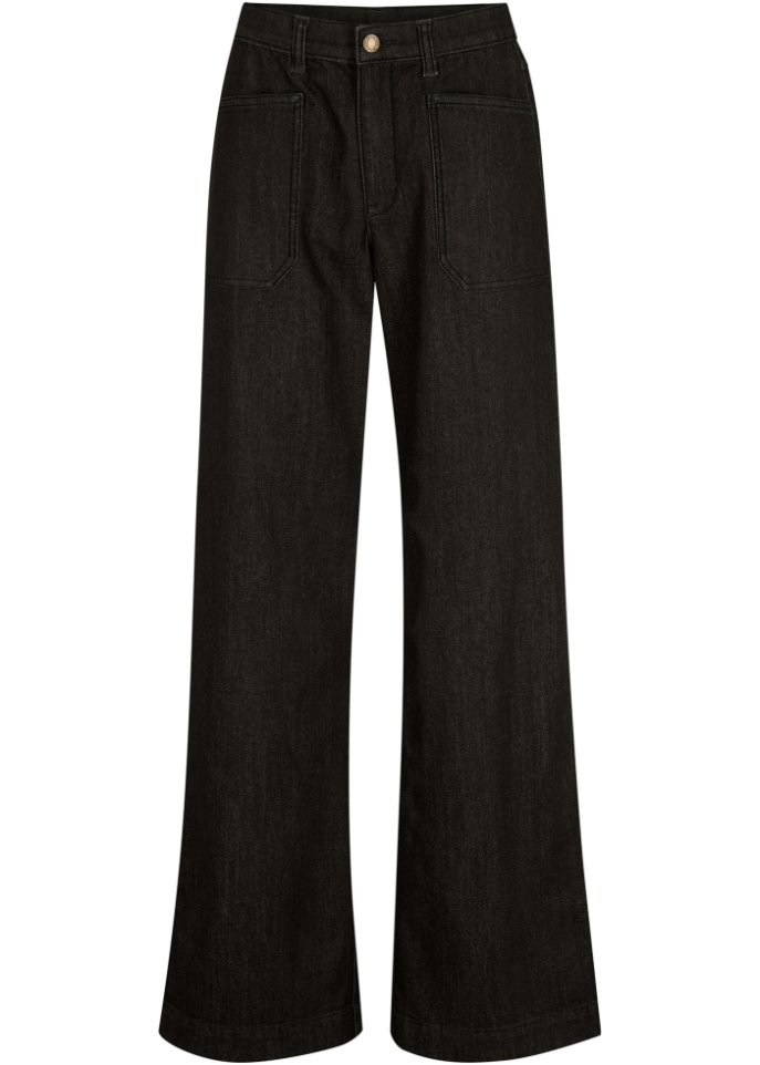 Komfort-Stretch-Jeans, Wide