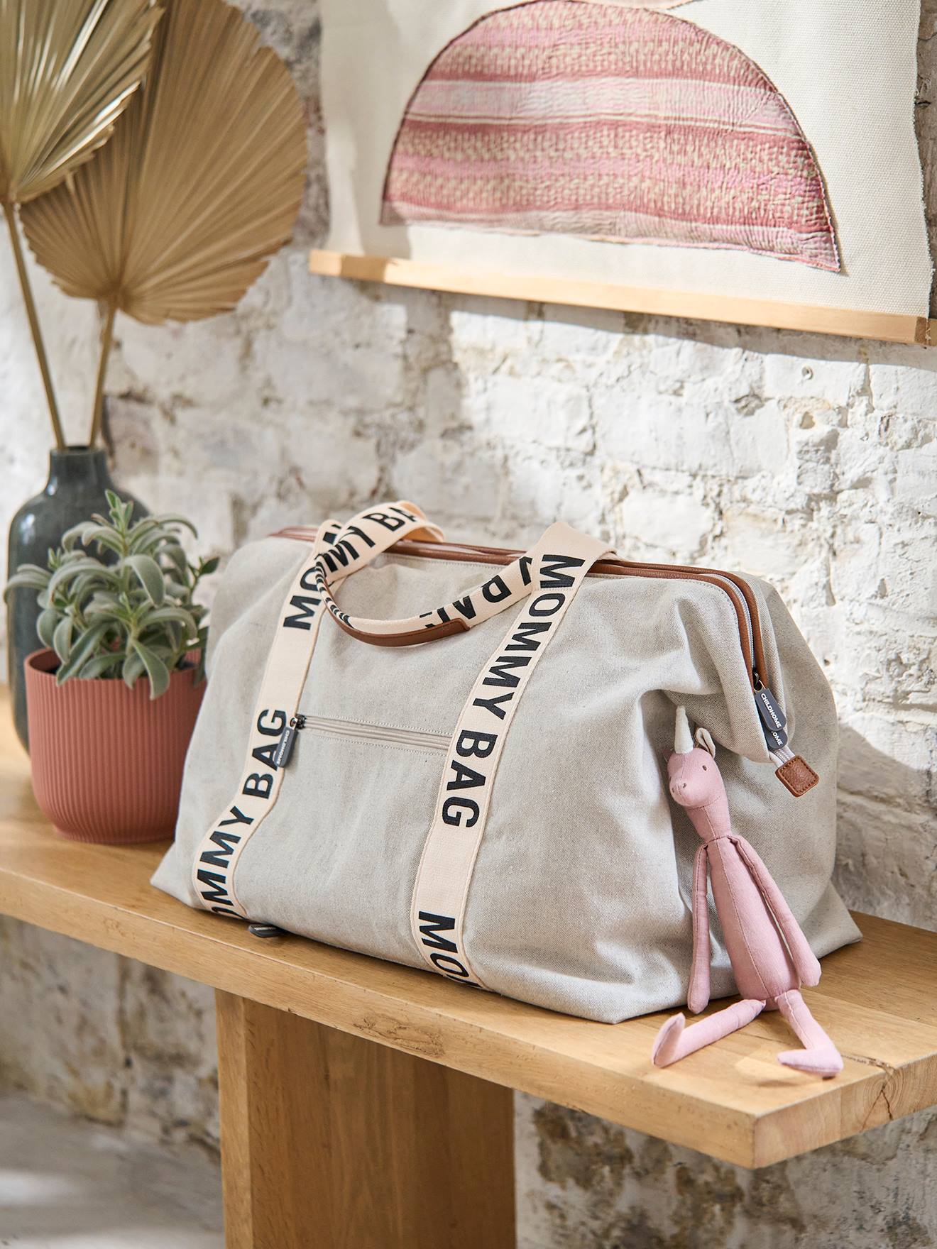 Childhome Wickeltasche MOMMY BAG CHILDHOME - terrakotta