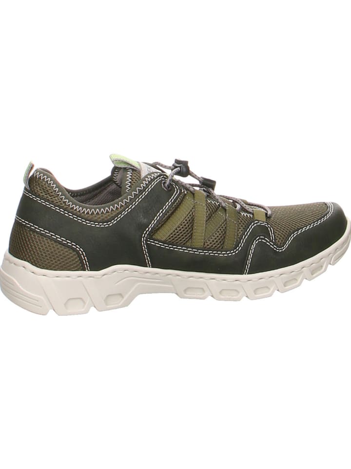 rieker Freizeit Schnürer für Herren in khaki in khaki günstig kaufen
