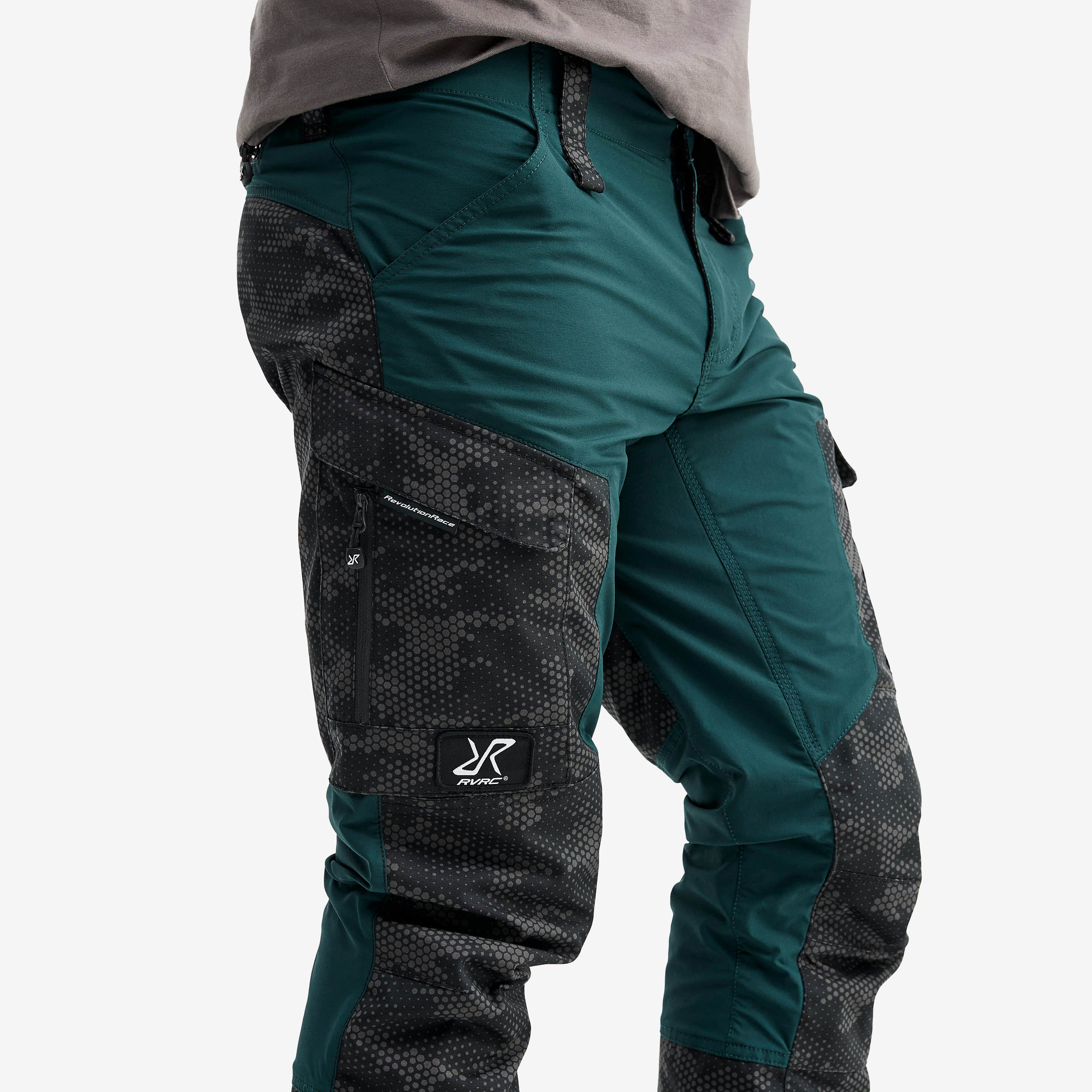 RVRC GP Pants Homme Teal Camo