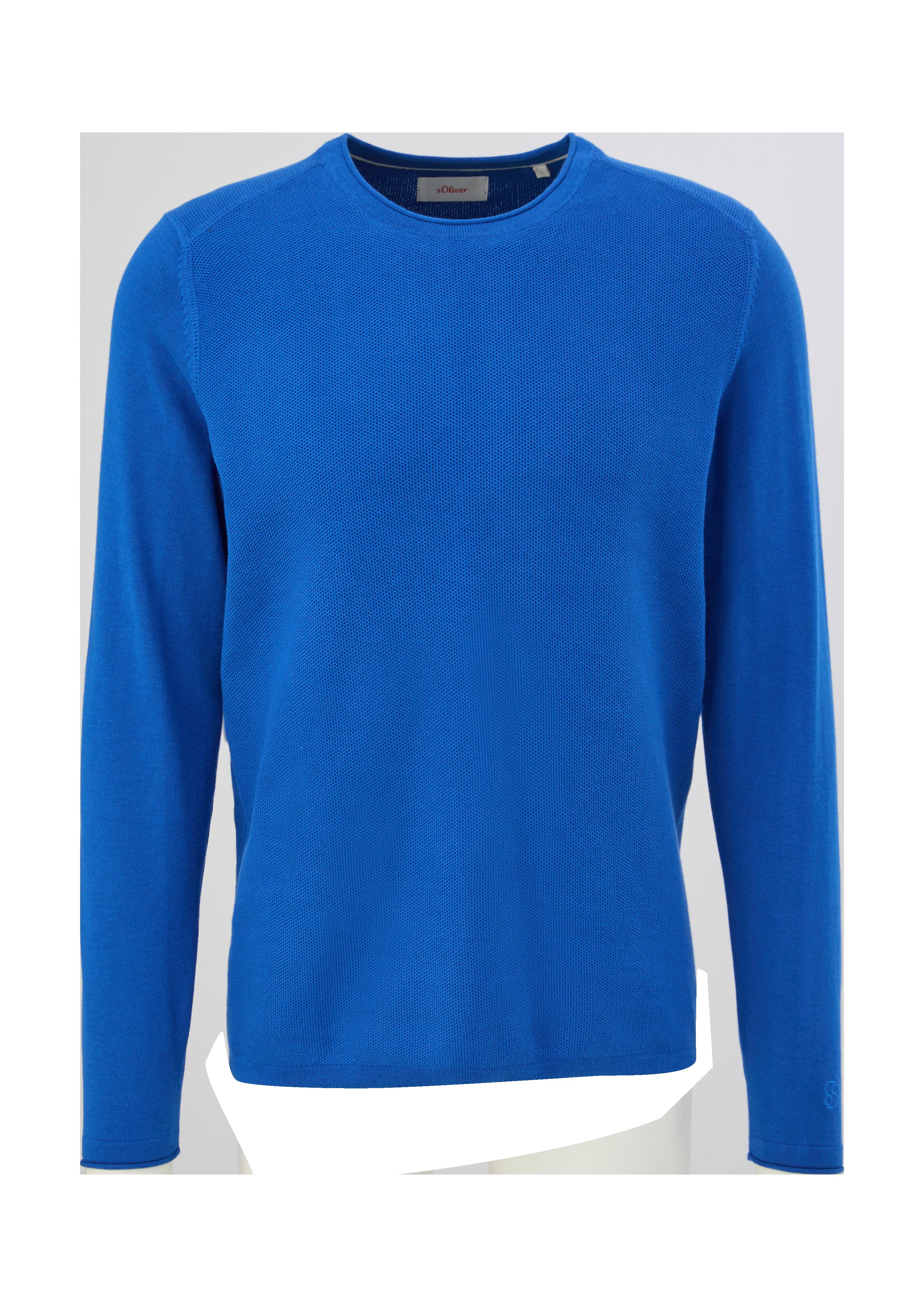 Strickpullover mit Rollsäumen  2124551-5621