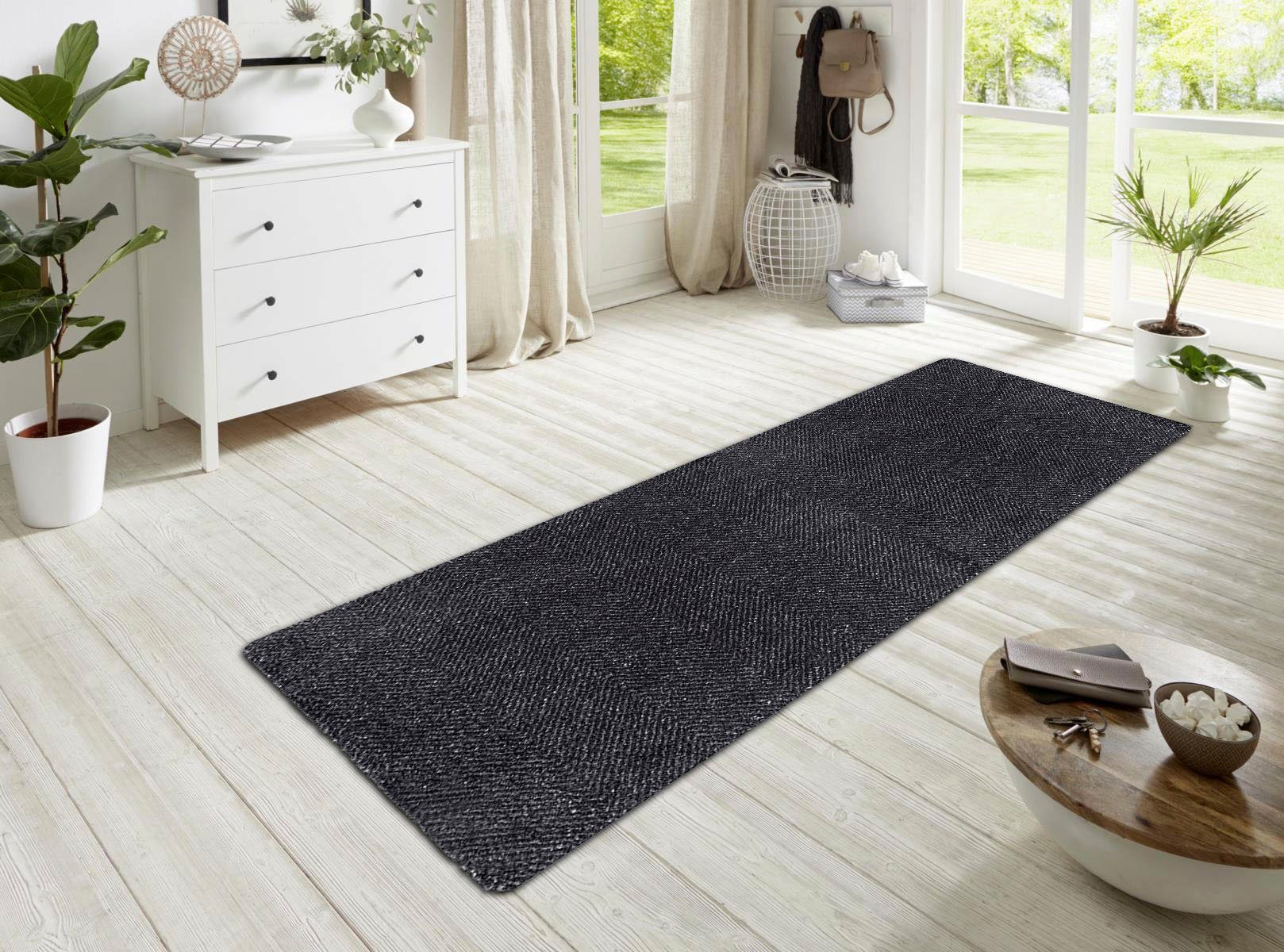 Läufer Clean & Go, HANSE Home, rechteckig, Höhe: 7 mm, Waschbar, Schmutzfangmatte, Outdoor, Innen, Rutschfest, Wetterfest