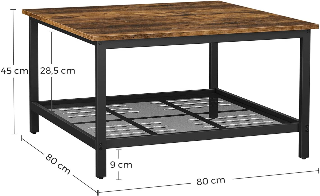 Vasagle Couchtisch,für Wohnzimmer