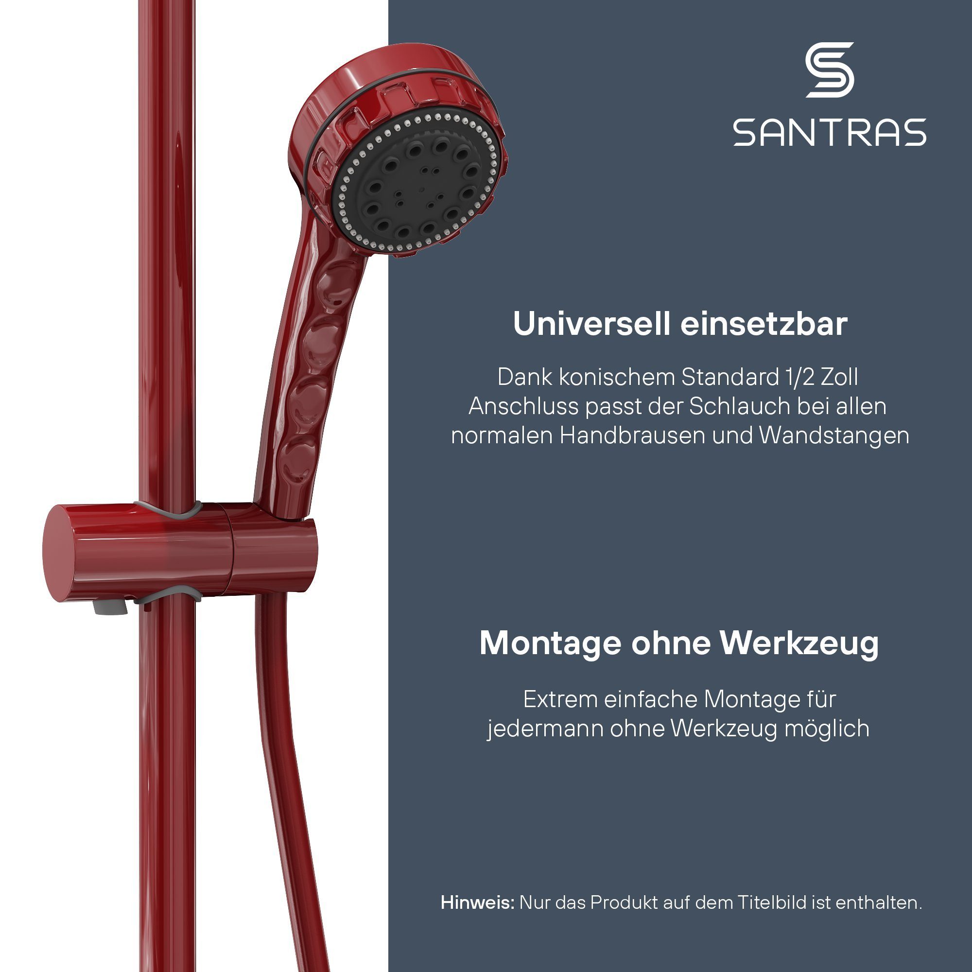 Santras Brauseschlauch Duschschlauch Sun-Flex