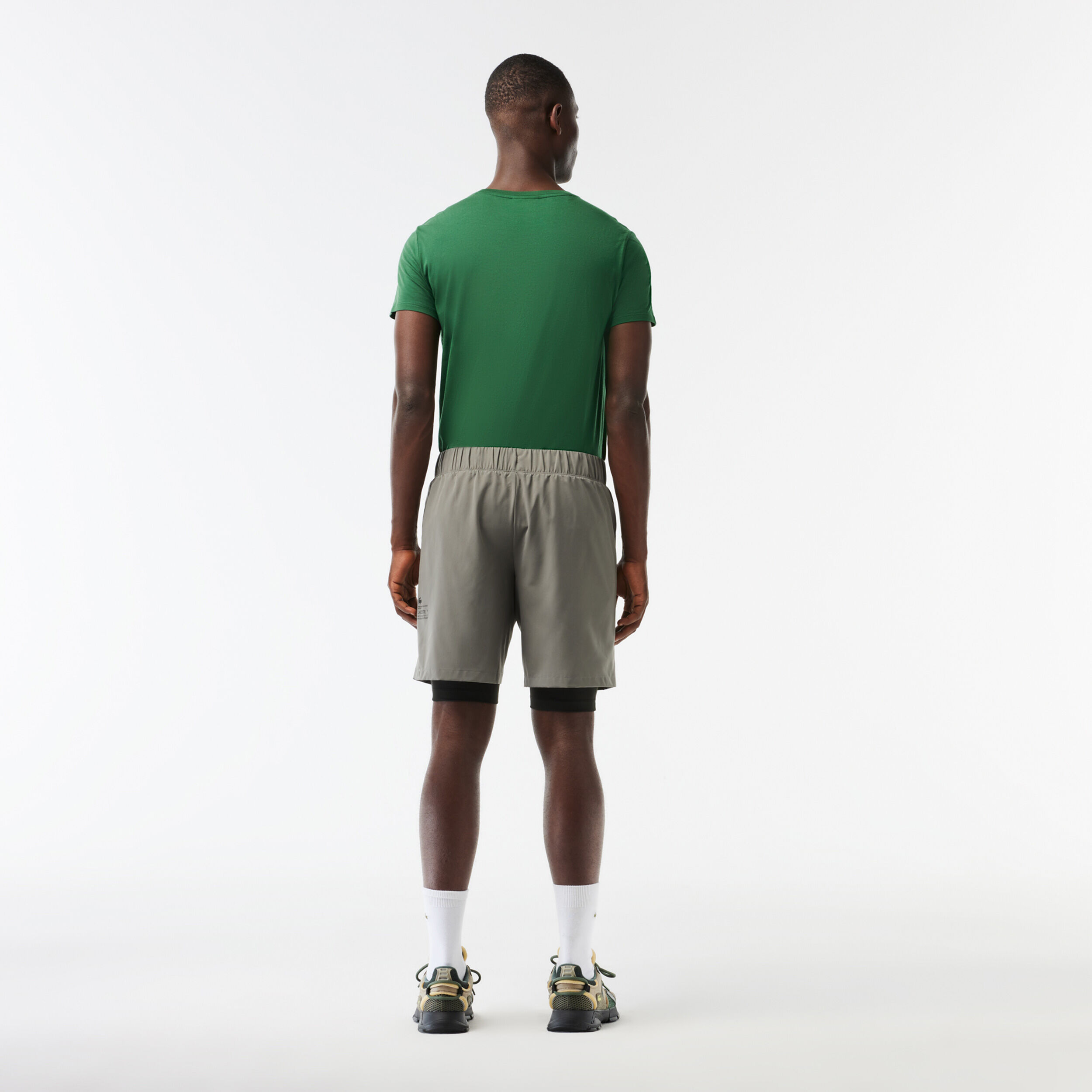 Active Shorts Herren - Khaki, Schwarz
