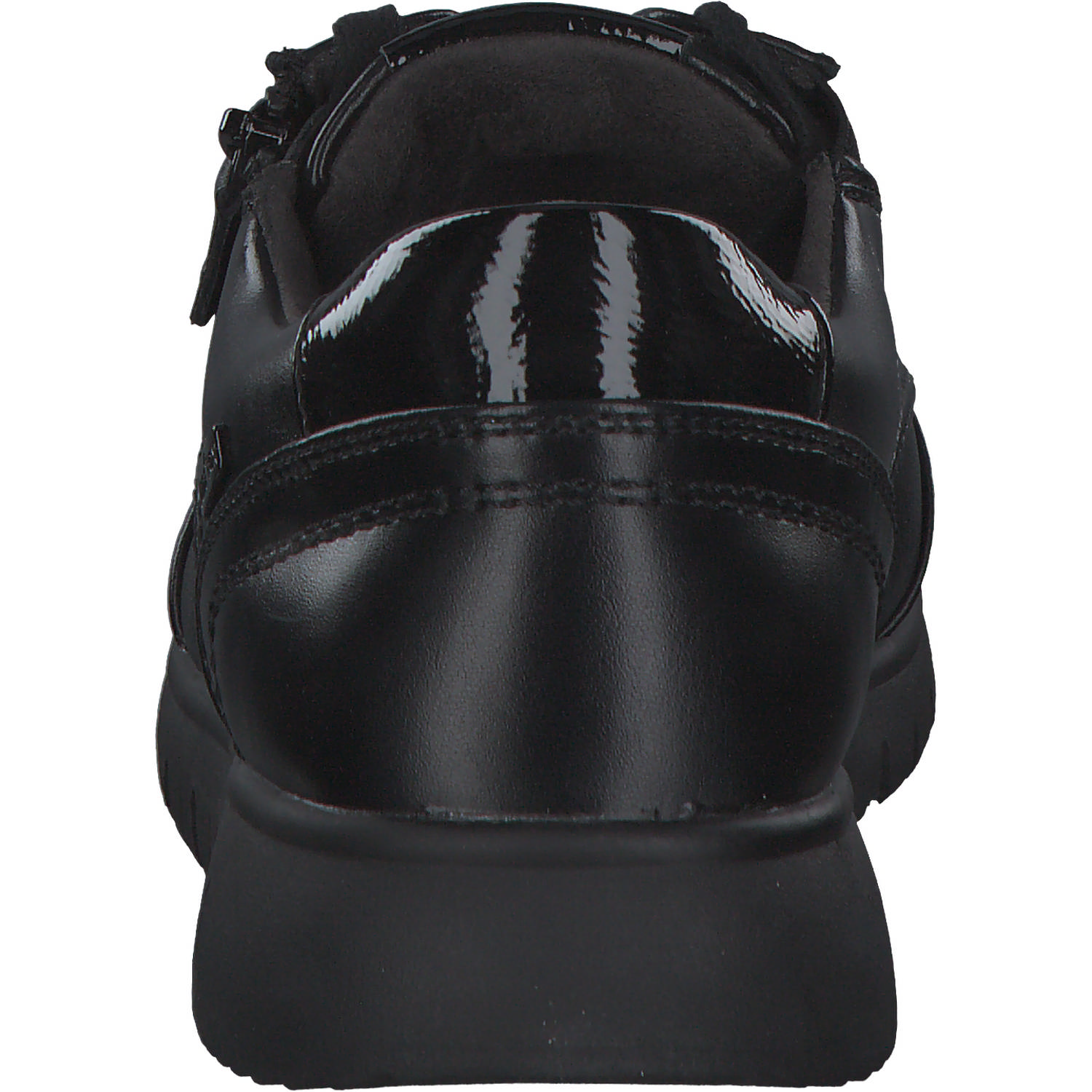 Jana Shoes 23765, Schnürschuhe, Damen, BLACK UNI
