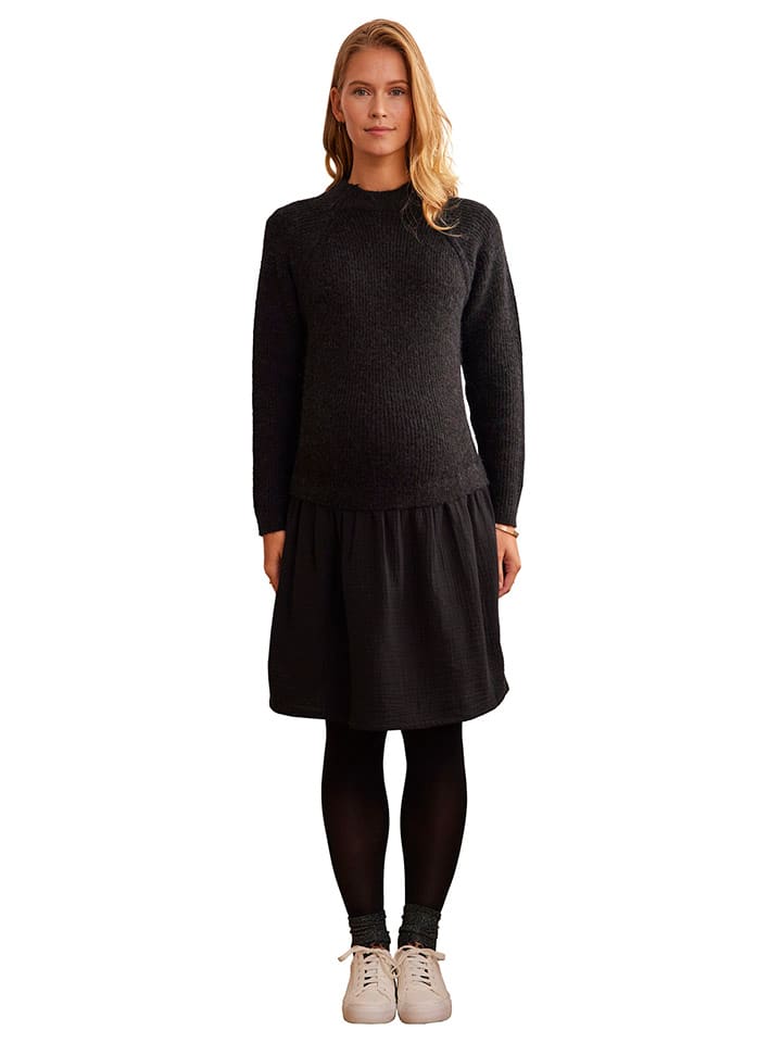 vertbaudet Kleid in Schwarz günstig kaufen