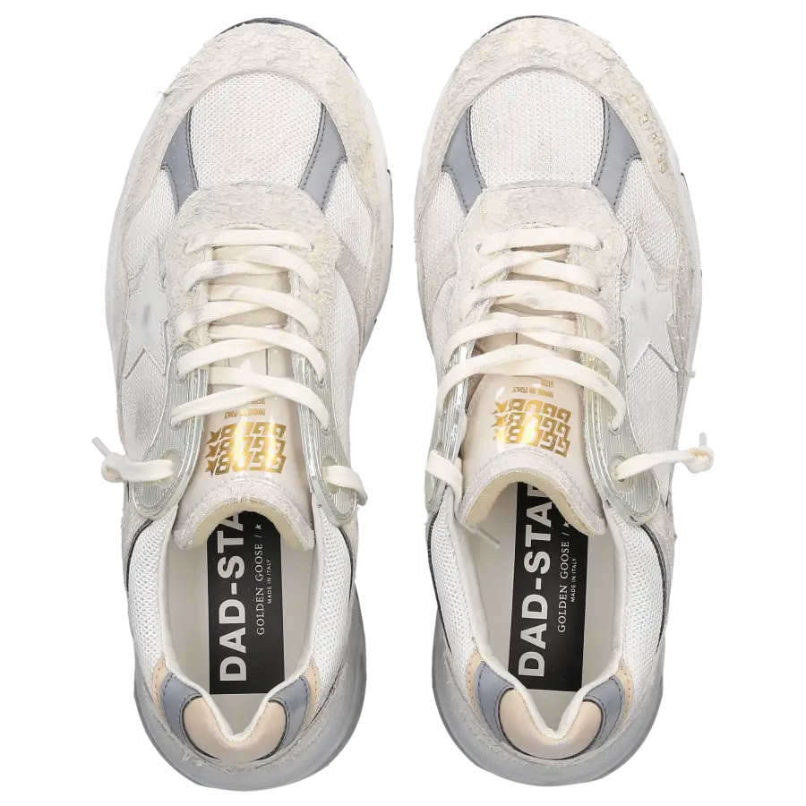 Golden Goose - Sneaker low RUNNING DAD Wildleder - weiß