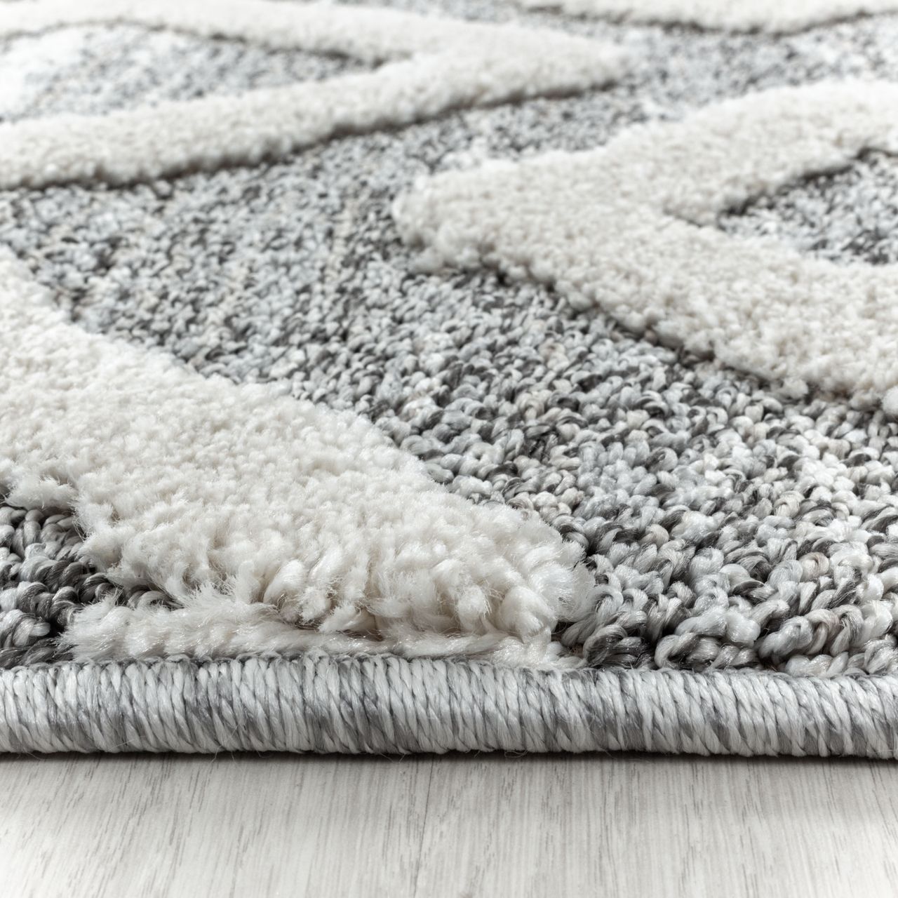 Ayyildiz Teppich, PISA 4704, GREY, 80 x 250 cm