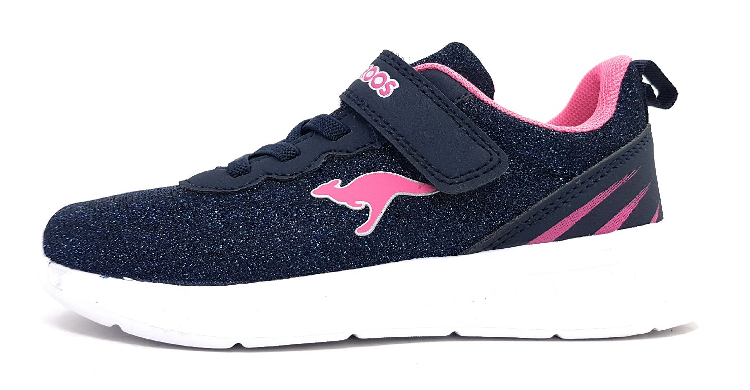 KangaRoos KL Glow EV 10081 Blau 4204 dk navy pink