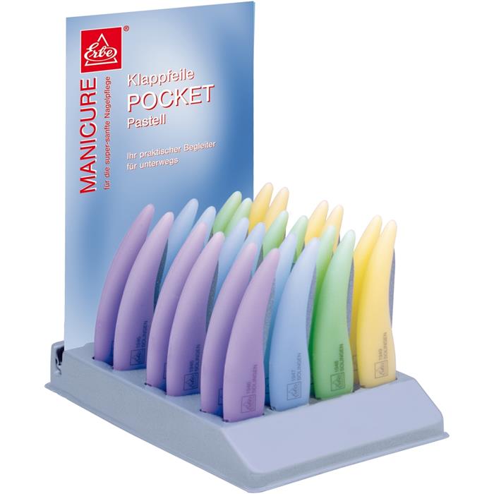 Taschen-Saphirfeile, klappbar, 7,5 cm