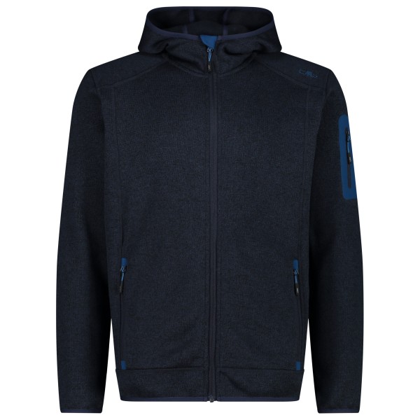 CMP - Jacket Fix Hood Jacquard Knitted 3H60847N - Fleecejacke