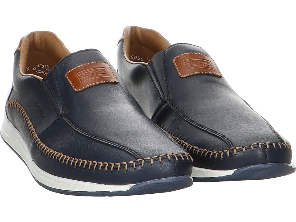 RIEKER Komfort Slipper blau