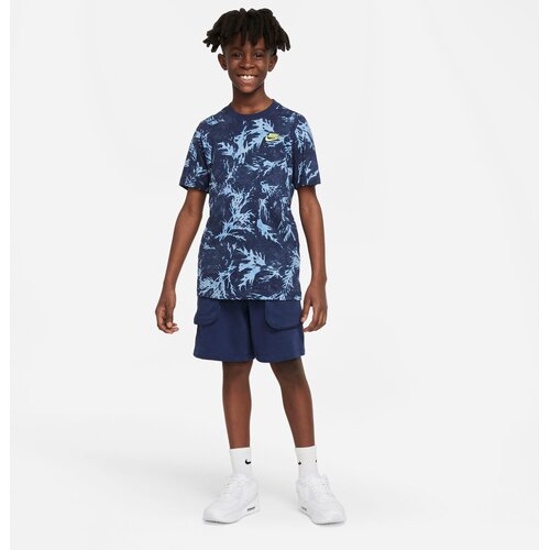 KINDER SHIRT B NSW TEE CAMO LEAF AOP