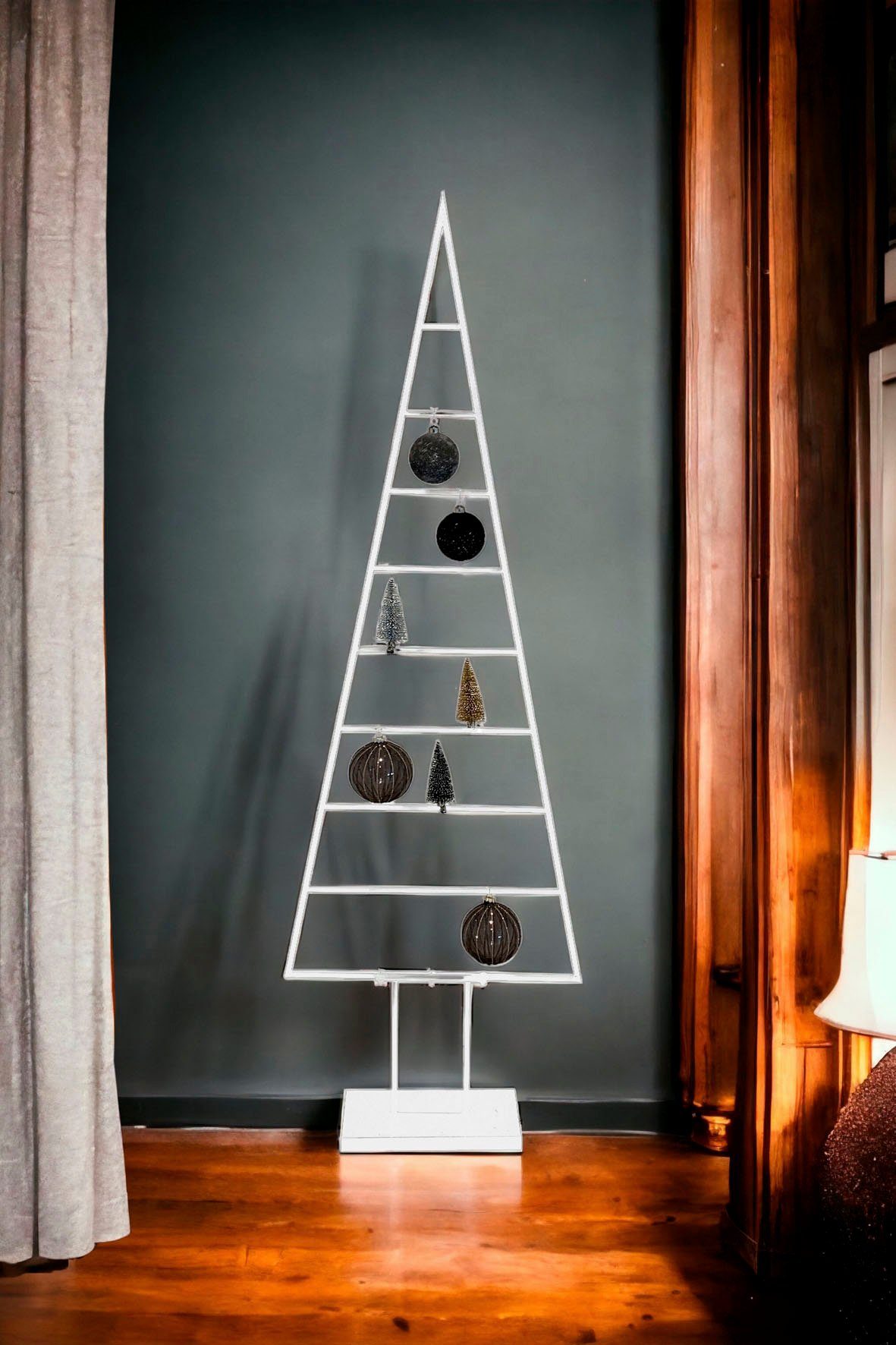 my home Dekobaum Maischa, Weihnachtsdeko aus Metall (1 St), zum individuellen Dekorieren