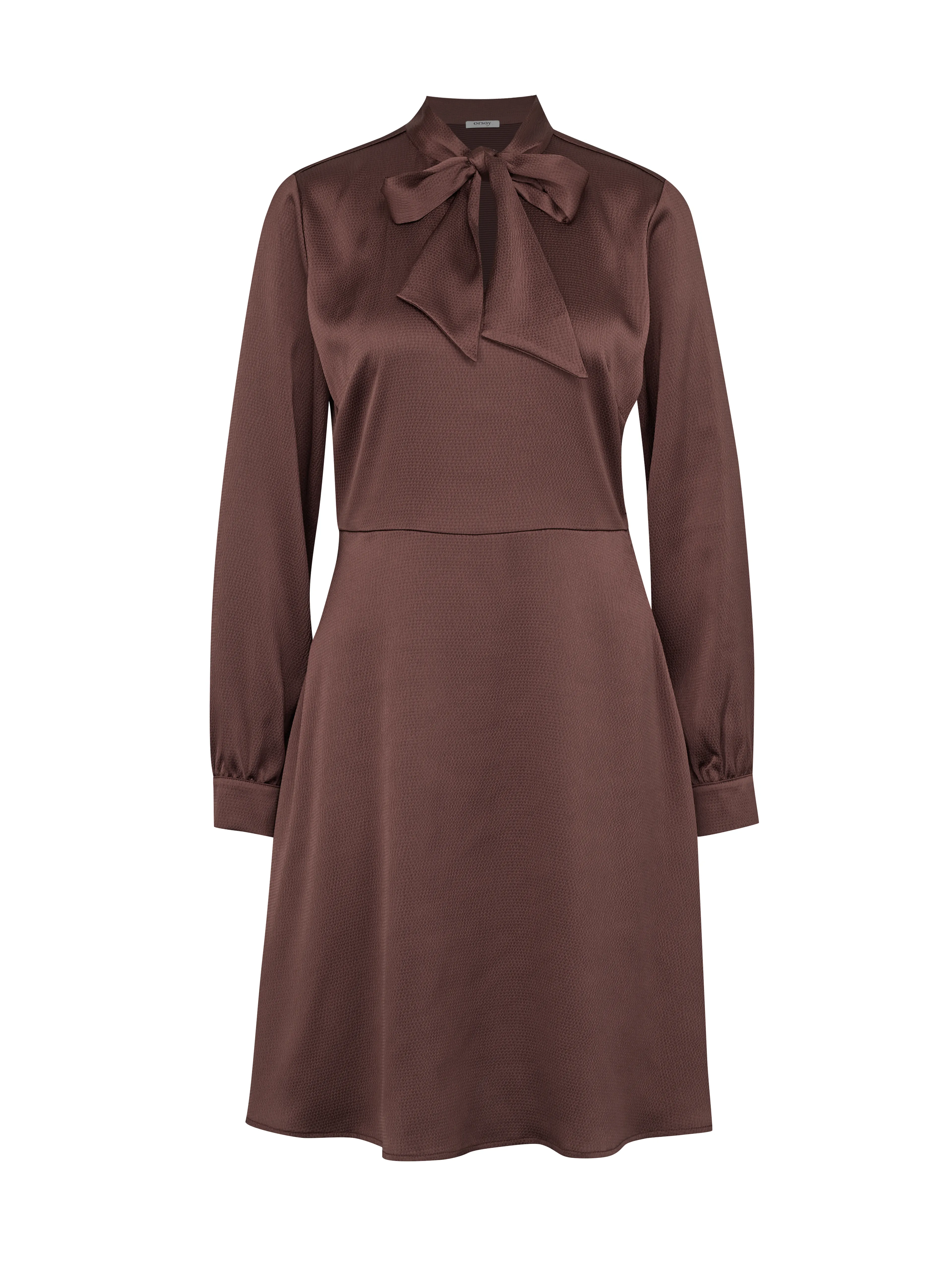 Braunes knielanges Damenkleid ORSAY