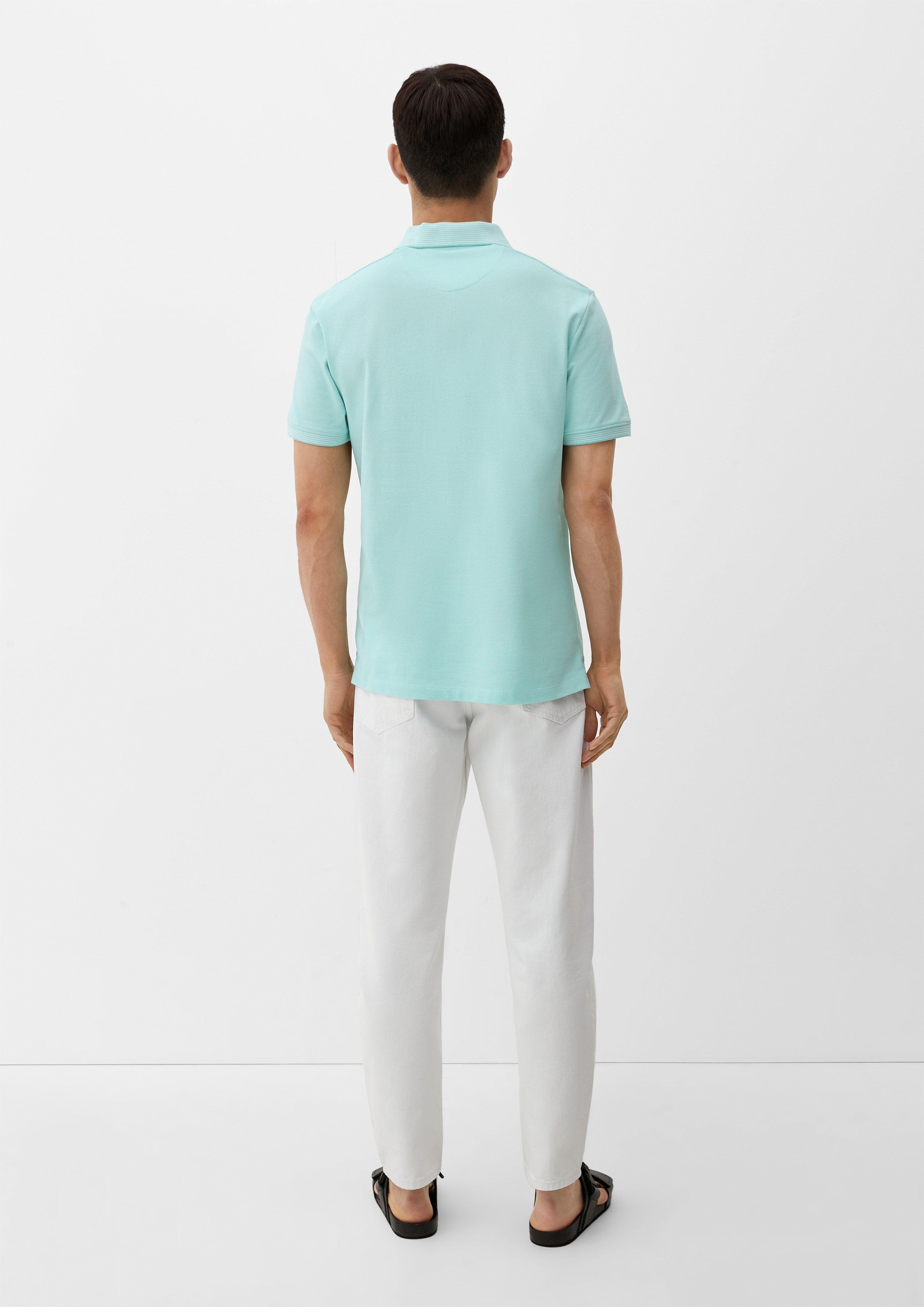 Poloshirt mit Muster-Detail  2129830-61W1