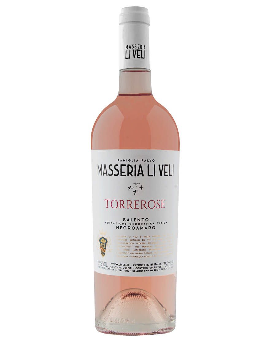 Salento IGT Negroamaro Rosato Torrerose 2022 Masseria Li Veli 0,75 ℓ