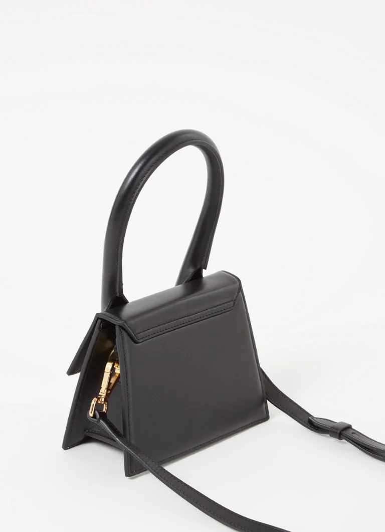 Borsa a mano media Jacquemus Le Chiquito in pelle con logo