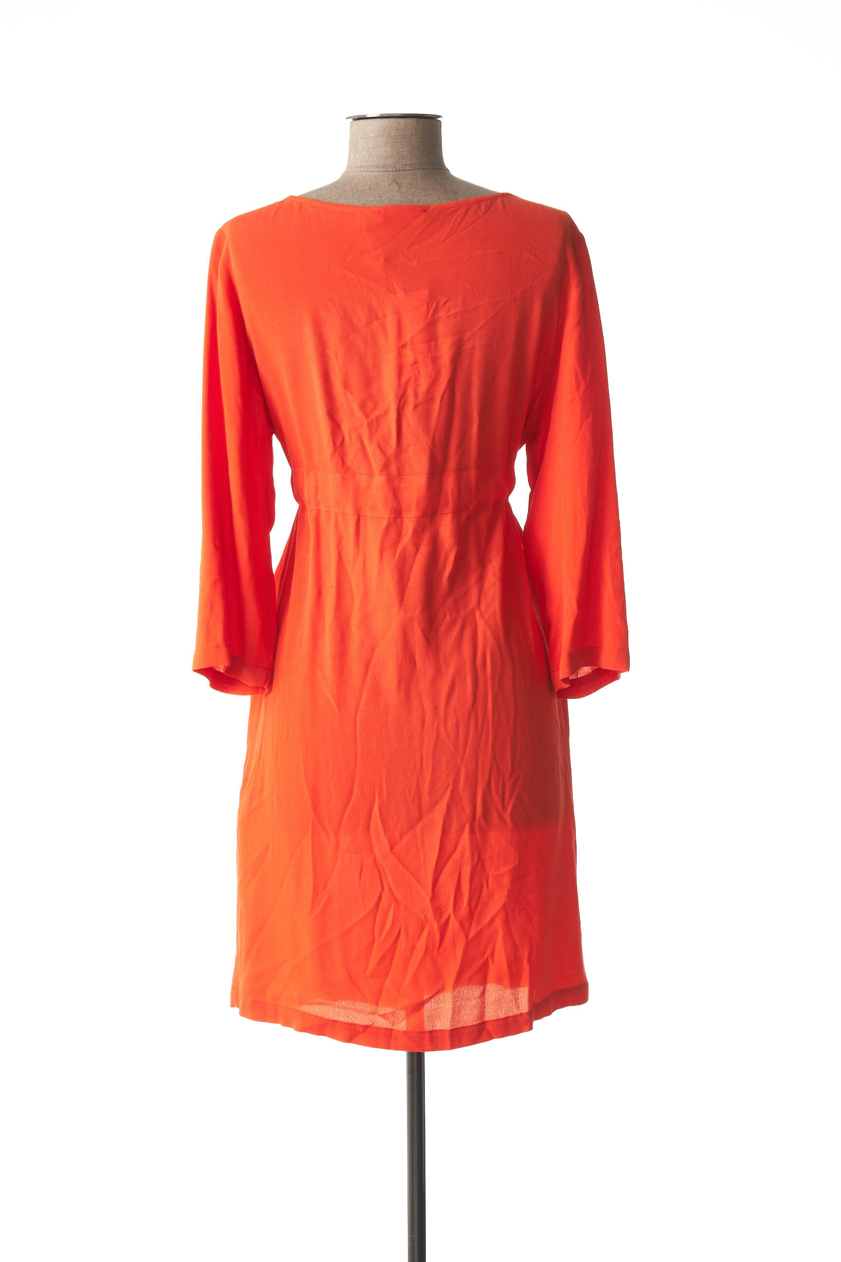Fragile Robes Maternite Femme couleur orange