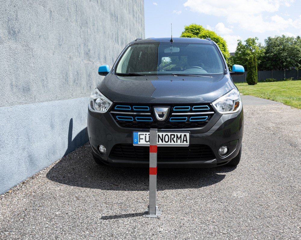 TECH-CRAFT Parkpfosten Parkplatzsperre klappbar