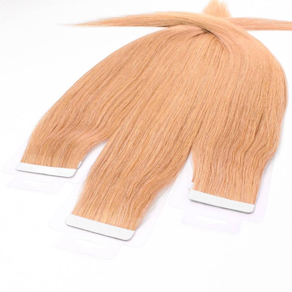 hair2heart Extensions adhésives cheveux naturels #27 Blond doré foncé extensions