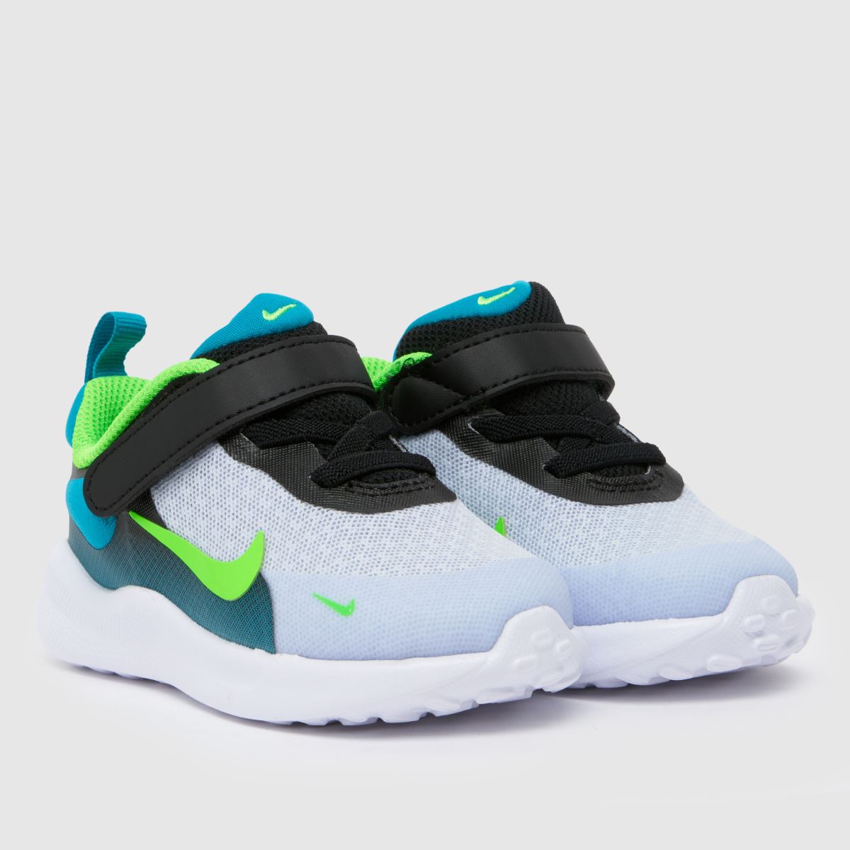 Nike Revolution 7 Småbarnsskor i svart och blått