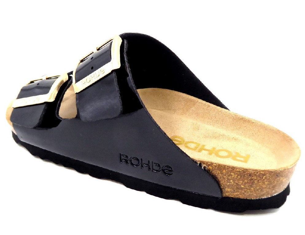 ROHDE Clogs schwarz