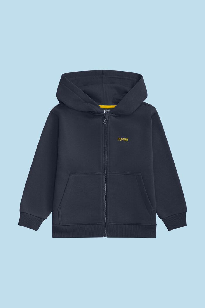 Logo-Kapuzenjacke mit Reißverschluss