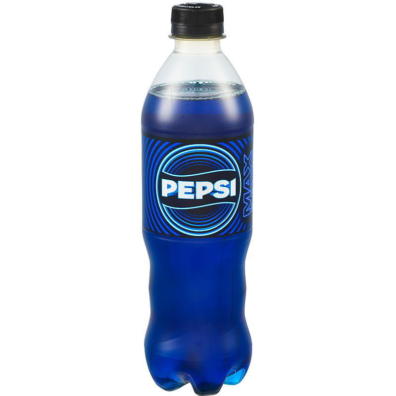 Pepsi Pepsi Max 0,5 l, Electric blue flaske